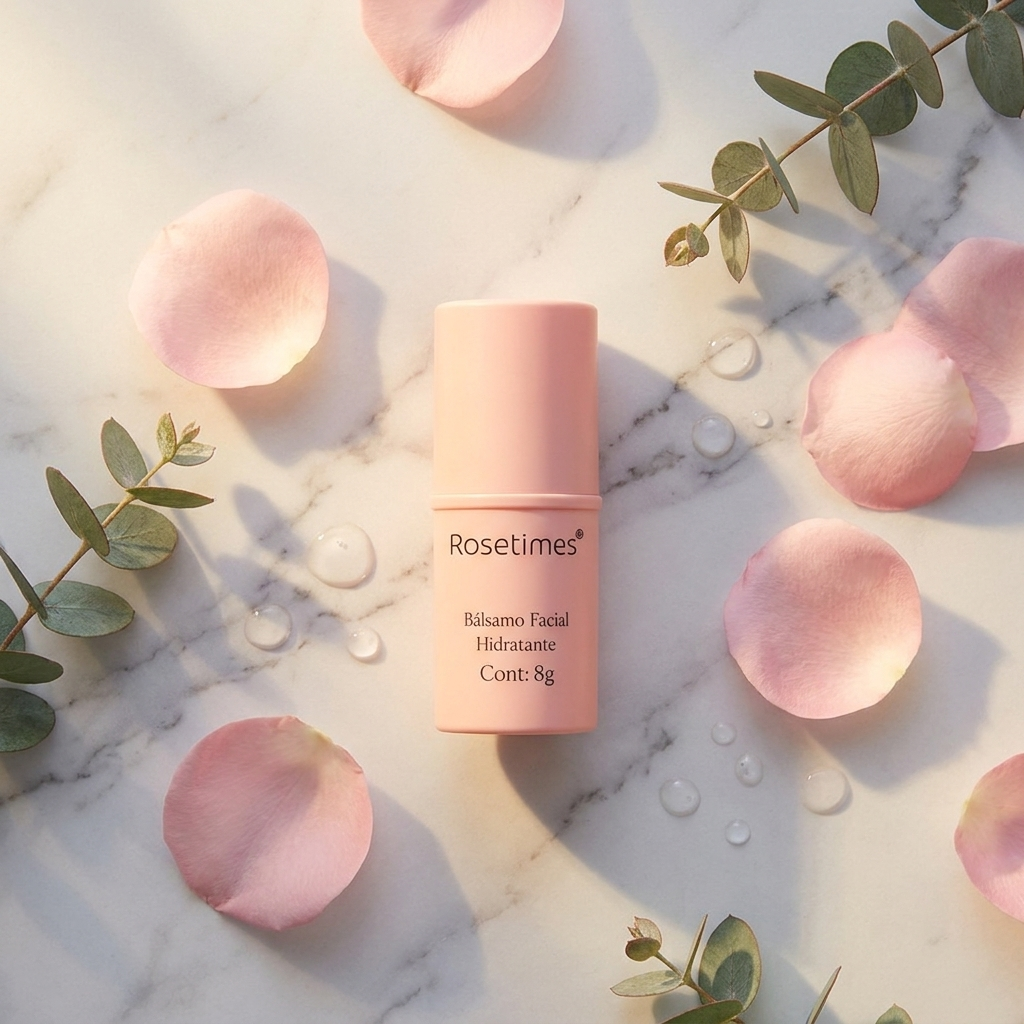 Bálsamo Facial Hidratante Antiarrugas Rosetimes — Stick de Colágeno 8g